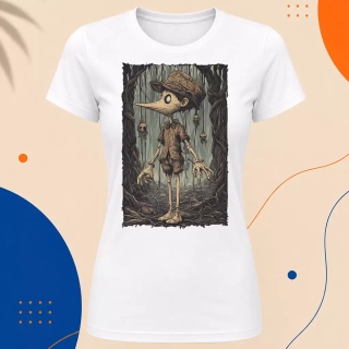 Dámské tričko - Pinocchio – Provázky Osudu